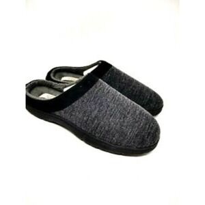 NEW 3M Thinsulate Men's Original Weatherproof Memory Foam Slippers LG Gray 76308